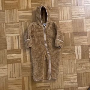 Winter Baby Bear Suit Bunting